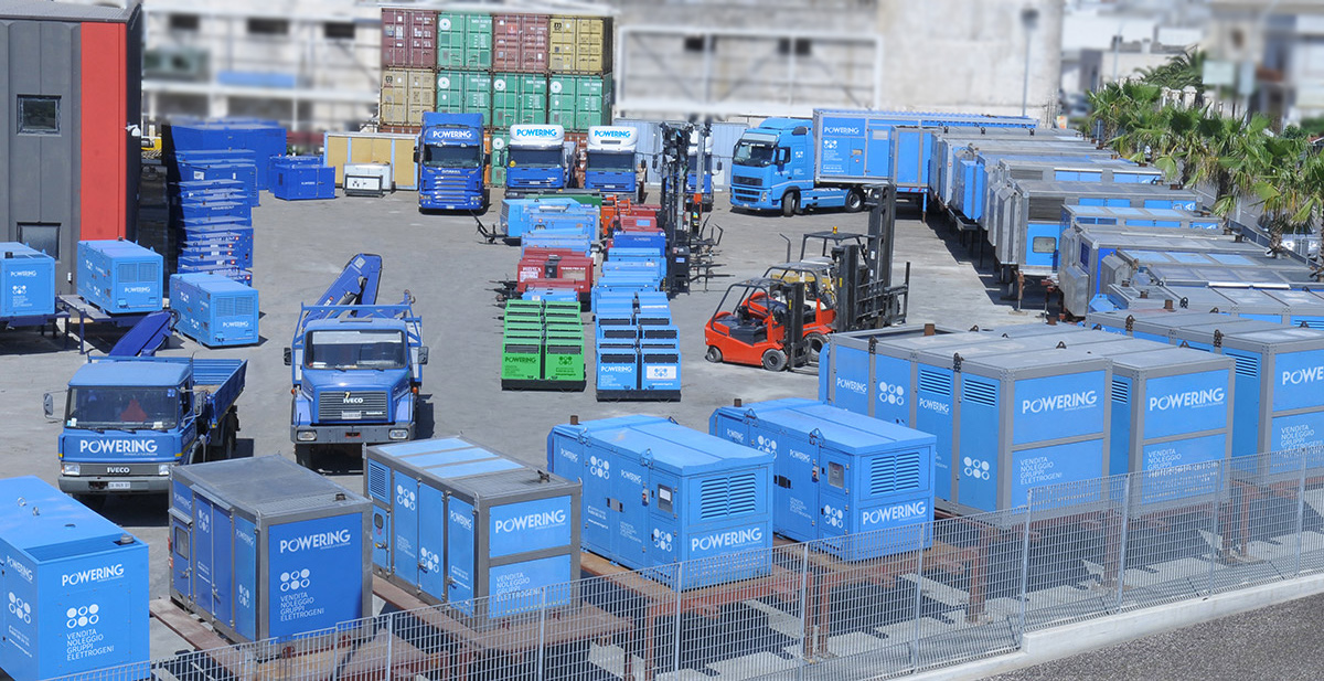 Gruppi Elettrogeni da 10 a 2000 KVA
